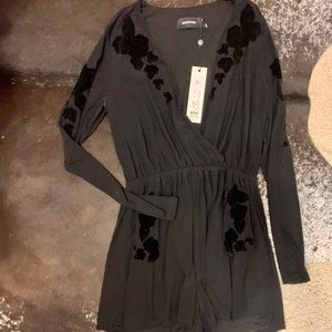 Mink pink romper